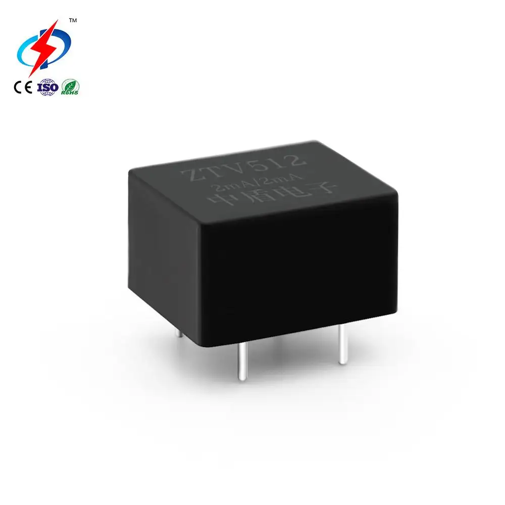 Zhongdun Ztv512 2ma Ac Pt High Accuracy 0.2 Micro Electronic Mini Voltage Potential Transformer for Pcb