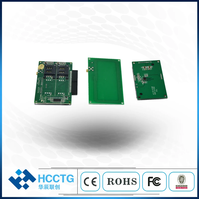 13.56 MHz 3 in 1 USB/RS232 Magnetic EMV MSR Smart Contact IC Chip RFID Card Reader Module T10-DC