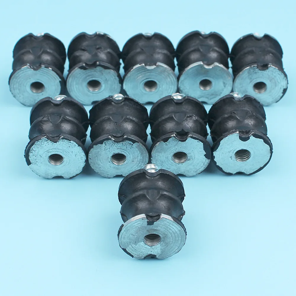 Haishine 10 개/몫 Husqvarna 용 AV 버퍼 마운트 (소형) 절연체 61 66 266 268 272 272XP 272S 268K 전기 톱 교체 부품