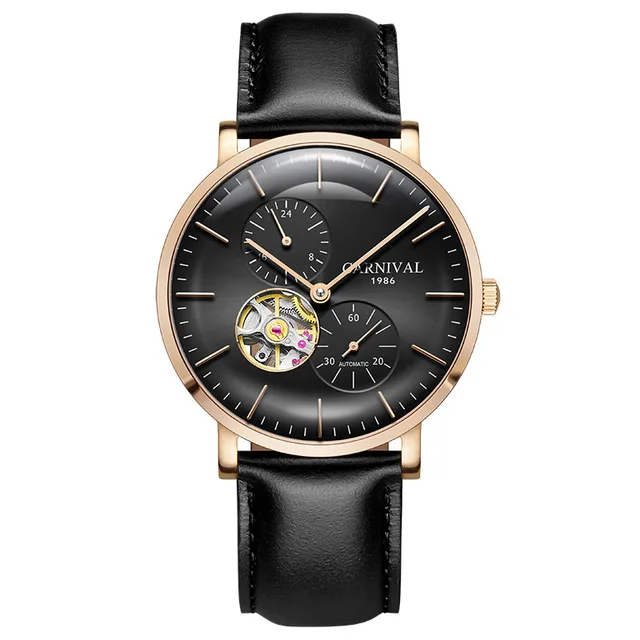 Reloj Hombre Carnival Fashion Mechanical Watch Man Brand Luxury Sapphire Automatic Movement Wristwatch for Men Relogio Masculino image 3
