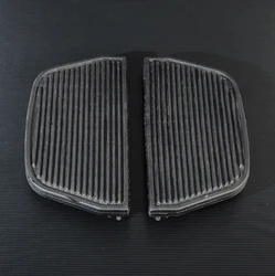 Rear Passenger rubber pedals replacement For Harley Davidson FLHTC FLHTCUI FLHTCU FLHRC