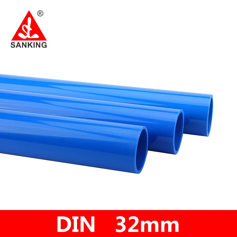 Sanking UPVC 32mm Pipe  PVC  Pipe Connectors Garden Water Pipe Fittings Irrigation Aquarium Tube Joints Water Adapter