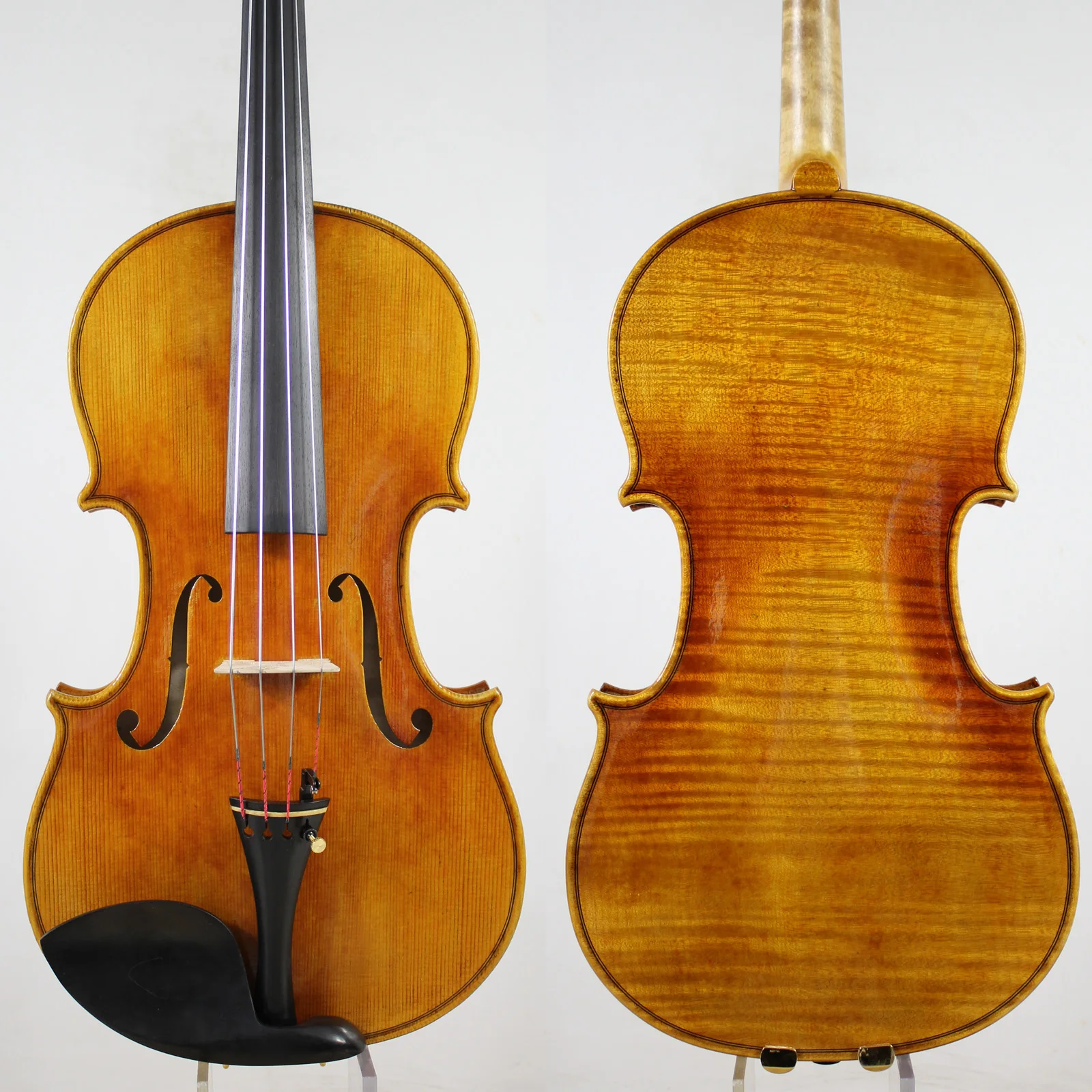 

1 PC Back! A Strad Viola Copy,15,15.5, 16,16.5, inch Master Performance! Warm Deep Tone! and bow case! European Spruce！