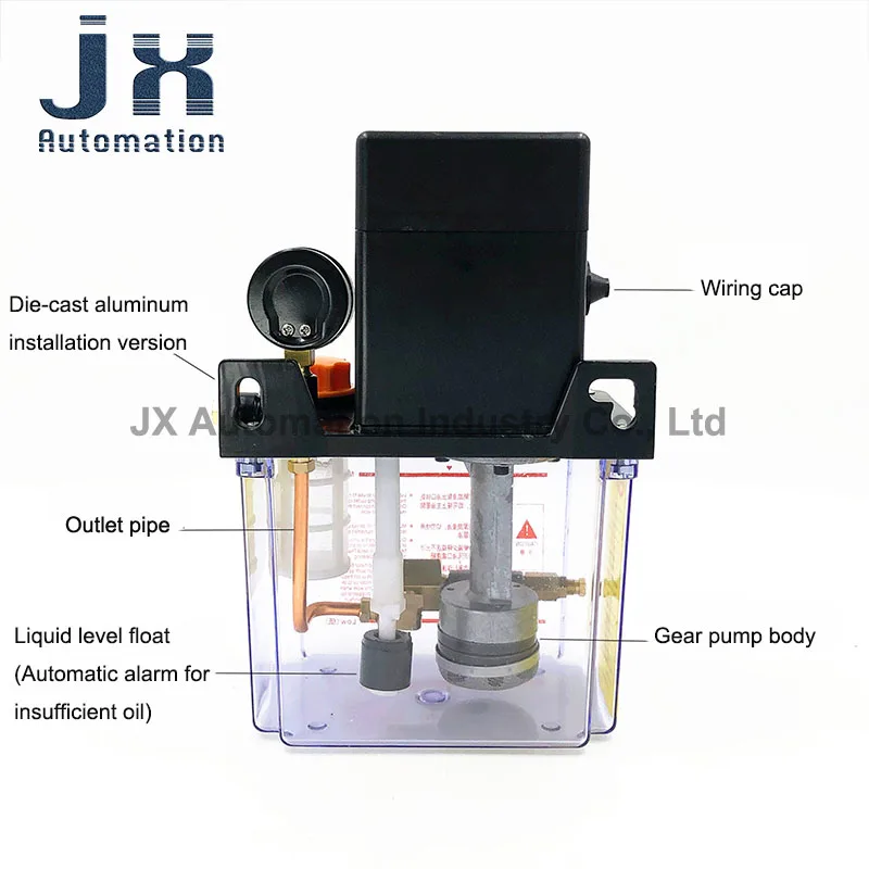 Bomba de lubricación automática de 1,5 l, herramientas, pantalla Digital única, bomba de aceite de engranajes eléctricos de 220V