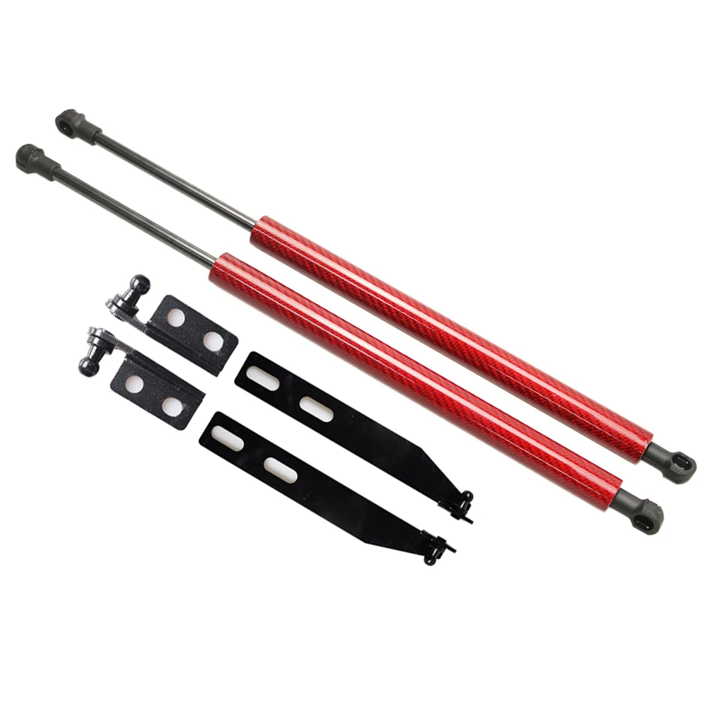 for 2012-2021 Nissan NOTE e-POWER HE12 Hatchback Front Hood Bonnet Gas Struts Lift Support Shock Damper Charged Carbon Fiber