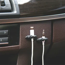 8 unids/set Clip de línea accesorios de coche adorno para salpicadero colgante Oficina hogar accesorios interiores de coche para niñas estilo pasta