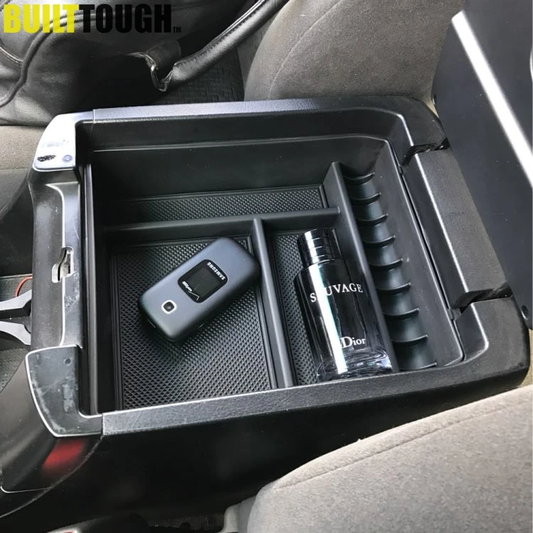 Armrest Storage Box For Toyota Land Cruiser Prado J120 Without Fridge Center Console Container Bin Tray Case 2004 - 2009