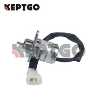 New 17454-60010 16616-60010 12V Fuel Shut Off Solenoid  For Kubota B1700 B21 BX2200 F2260