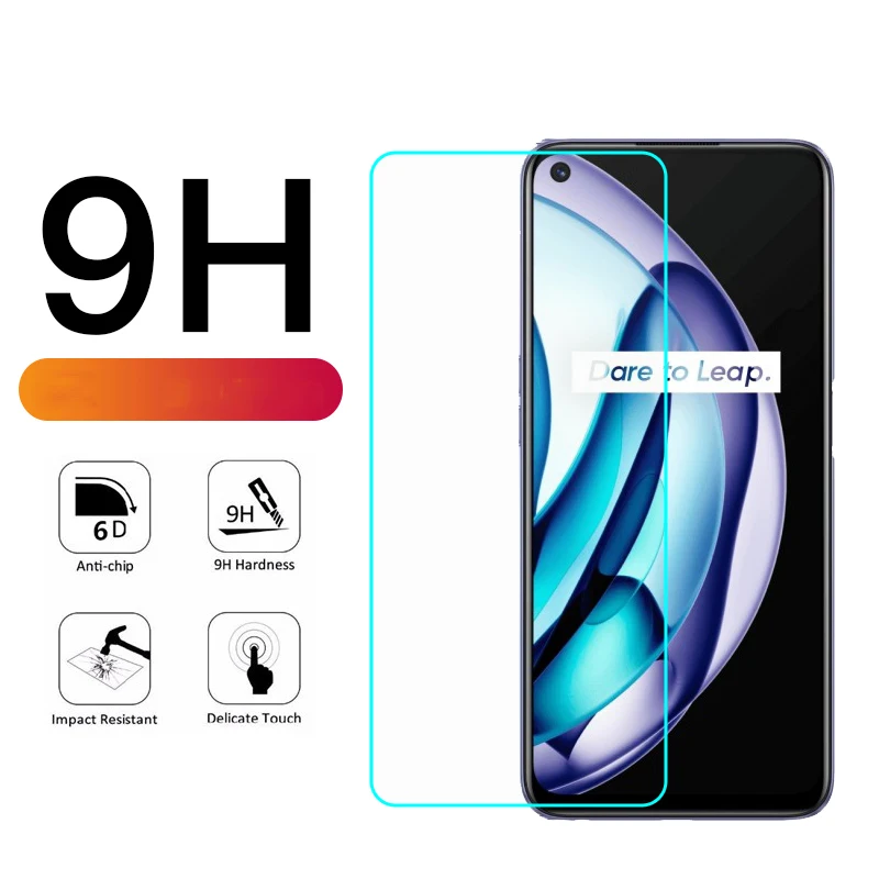 2PCS Realmi Q3S 5G Tempered Glass Premium Glass Screen Protector For OPPO Realme Q3S Q3 s Q 3s RMX3461 RMX3462 RMX3463 Pelicula