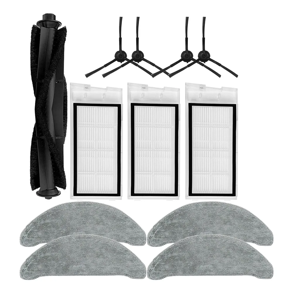 Seite Pinsel Kit Wichtigsten Pinsel für Xiaomi RoidMi EVE Plus Kehrmaschine Teile Staub Tasche Mopp Lappen Staubsauger Zubehör
