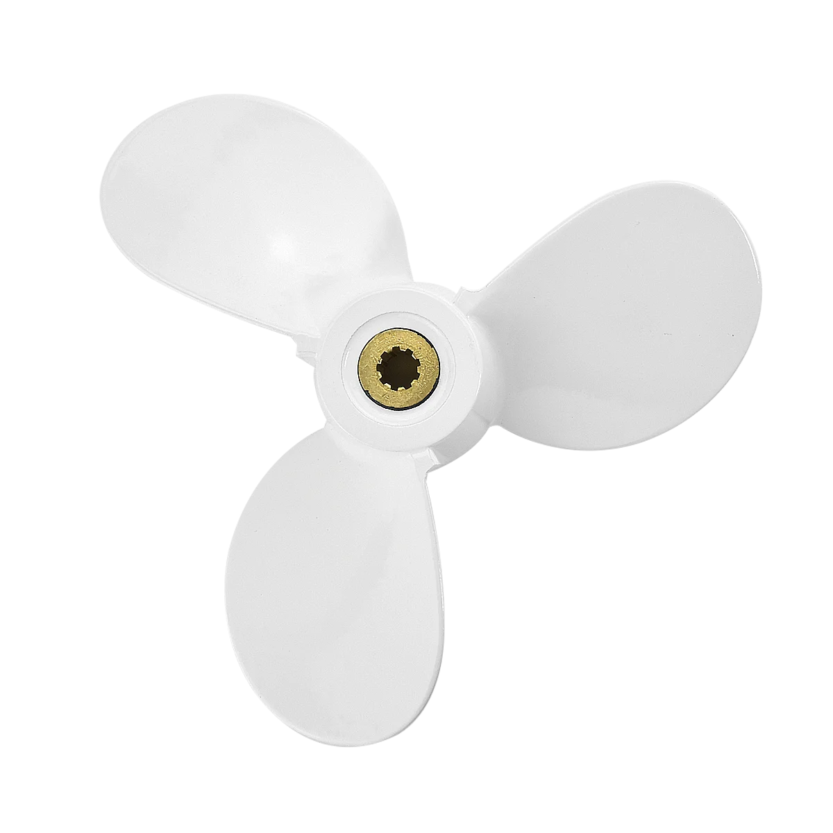 Buitenboordpropeller Voor Yamaha 4hp 6hp 7 1/2X8 Bootmotor Aluminium Schroef 3 Blade 9 Spline Ship Marine Motor Onderdeel