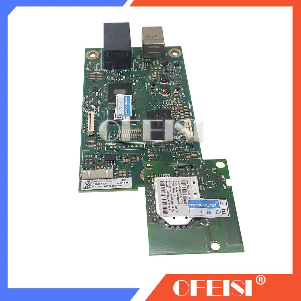 Imagem -05 - Original Placa Lógica Formatador T6b5960001 T6b59-60001d para hp M154a M154nw M254nw M254dw M254 M154 154 254 Mainboard de Impressora