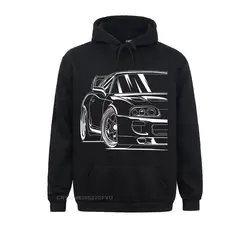 Sudadera con capucha para hombre y mujer, prenda con estampado de motor de coche japonés, manga larga, Estilo Vintage Harajuku, algodón puro