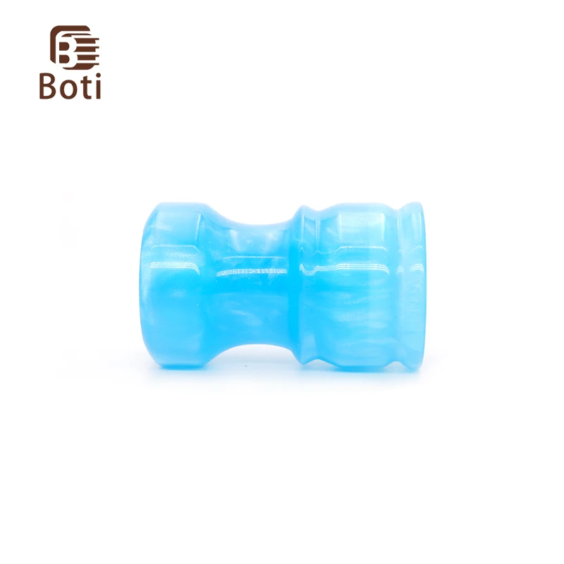 Boti Brush-Handmade Blue Resin Handle High Quality Beard Care Tool Shaving Brush Handle Original Gift For Men