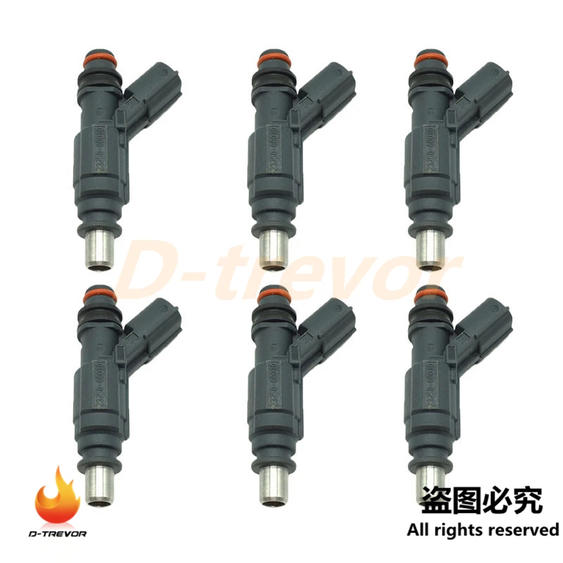 

6pcs Fuel Injectors Nozzle 23250-0D030 For Toyota Corolla ZZE141 ZZE150 Avensis ZZT250 OEM 23209-0D030