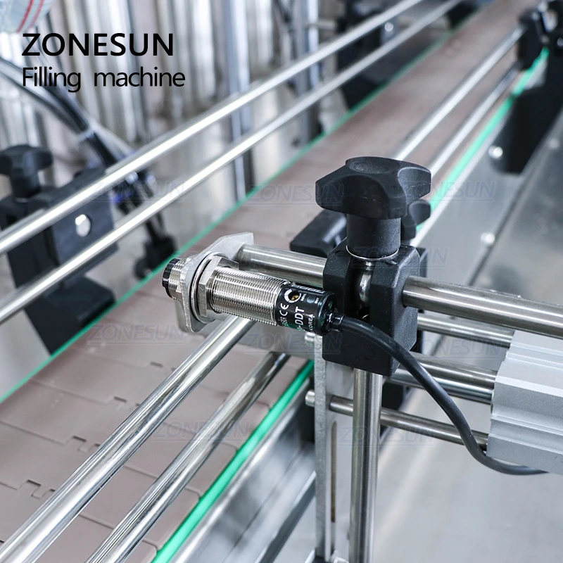 ZONESUN – Machine de remplissage automatique pour bouteilles, YT8T-8G, 8 têtes, pour jus de fruits, miel, savon, pâte détergente