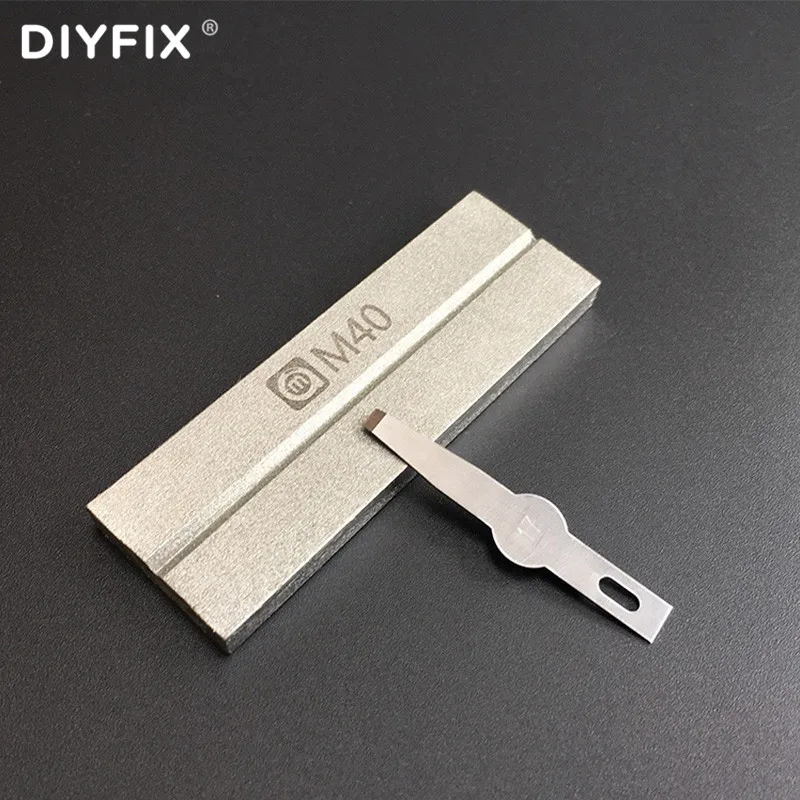 เพชร Whetstone สําหรับ Dressing แหนบมีด harpening ใบมีดแหนบสองด้านขัด Repairer บด Sharpener เครื่องมือ