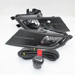 For VW Vento 2015 2016 2017 2018 Car-Styling New Front Bumper Fog Light Fog Lamp or Wire or Switch or Grille Cover Kit