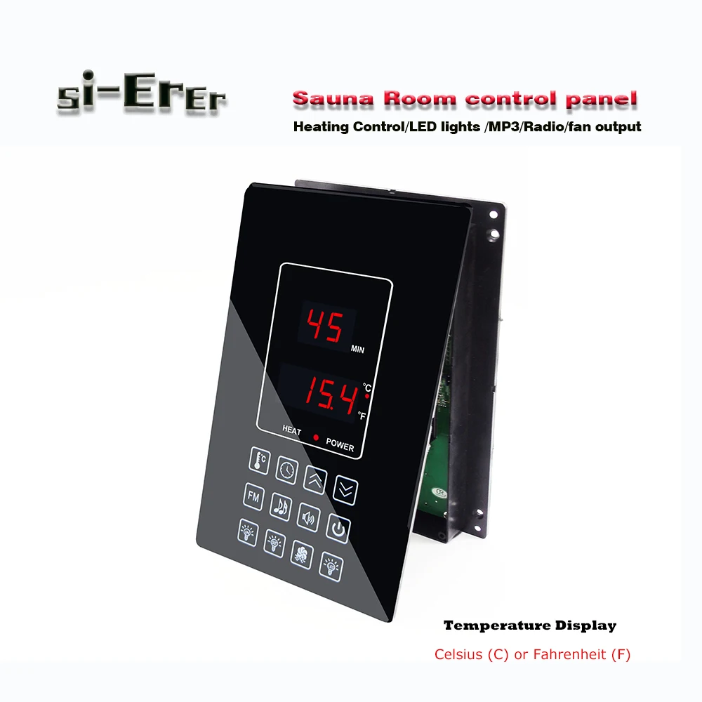 710 multifunctional sauna temperature controller, can be set to display Celsius or Fahrenheit