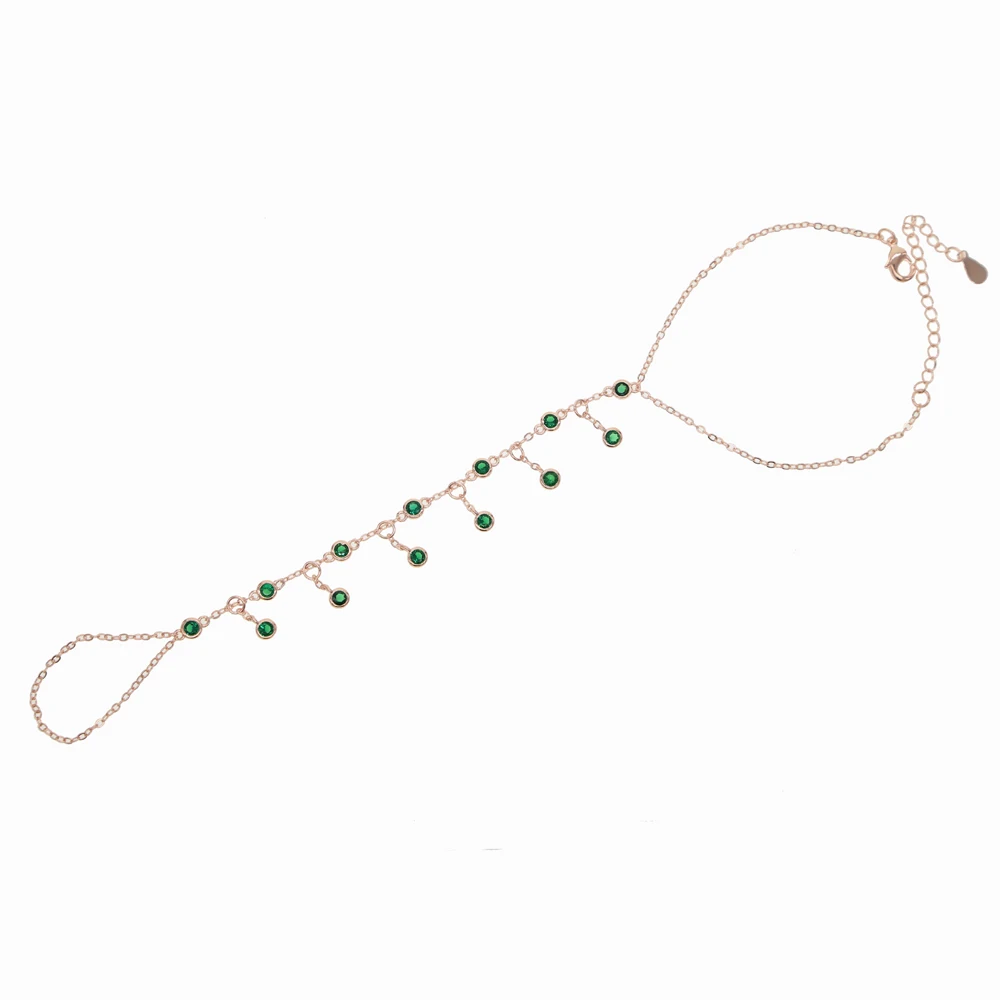 2020 New mix 3 color rose gold color 3mm sparking AAA cz bracelets link chain girl women turkish jewelry pave cz bracelet