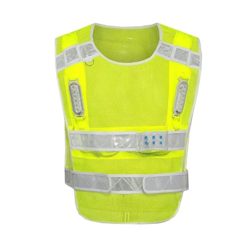 Multi-function Chargingable Cycling LED Reflective  Safety Vest Reflective Warning Clothing