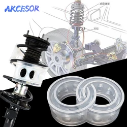 2pcs Car Spring Buffer Retainer Shock Absorber Spring Bumper Power Car Buffers Auto Accessories Type A/B/C/D/E/F/A+/B+/C+ Safety