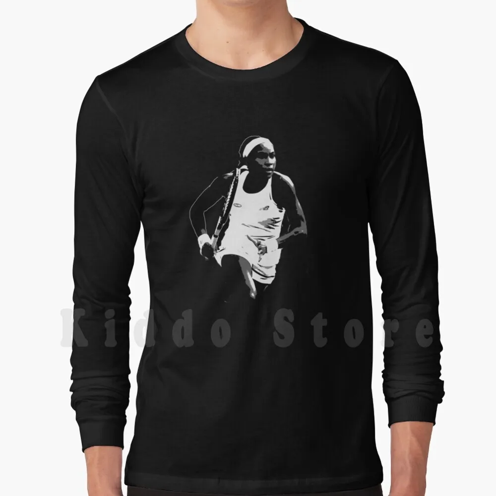 Call Me Coco-Teenage Phenom Hoodies Long Sleeve Coco Gauff Call Me Coco Cori Gauff Tennis Deuce Fedal