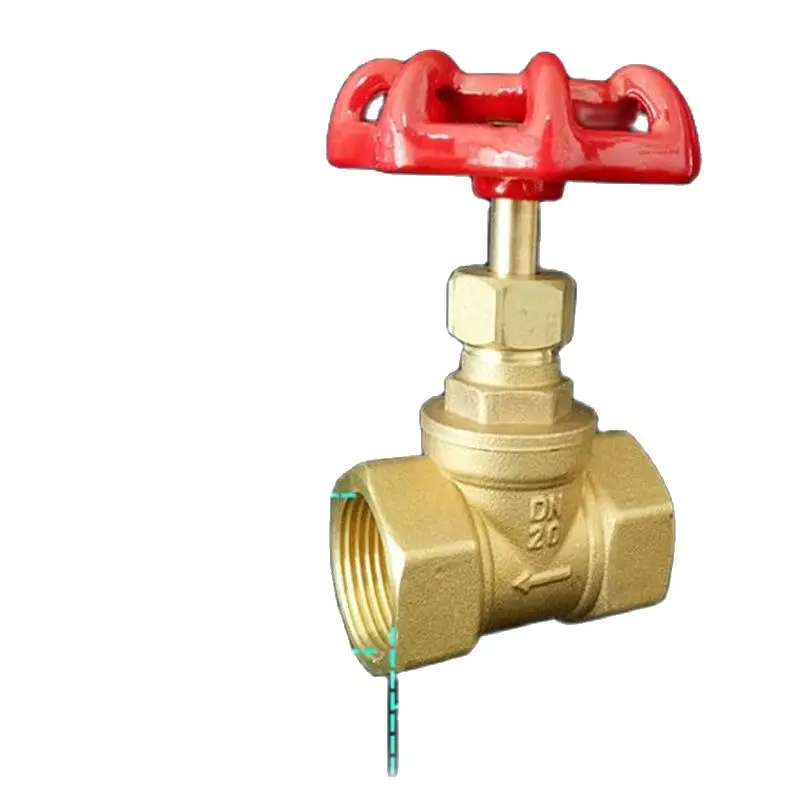 

Thick brass stop valve water pipe switch DN15 DN20 DN25