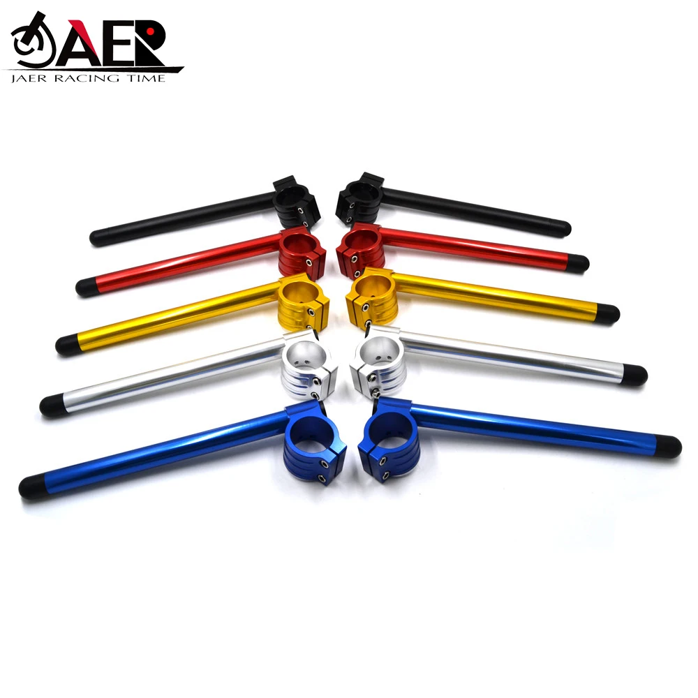 7/8\'\' CNC Clip On Ons Fork Handlebars Handle Bar for Yamaha MT03 MT25 YZF R3 2015-2018 R25 2013-2018 R3 ABS 2017-2018