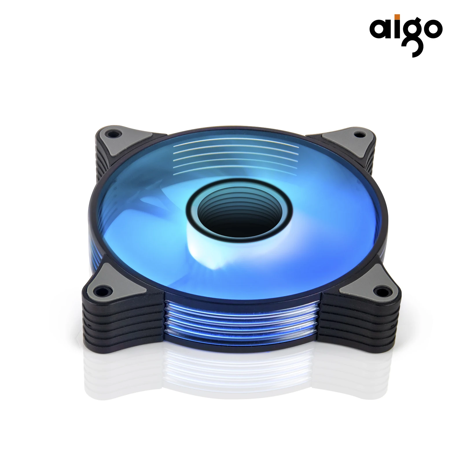 Aigo AR12PRO 120mm rgb ventilator 4pin PWM argb koelventilator 3pin5v aurora effect kleurrijke keuze 12cm ventilador Computer PC Case fans