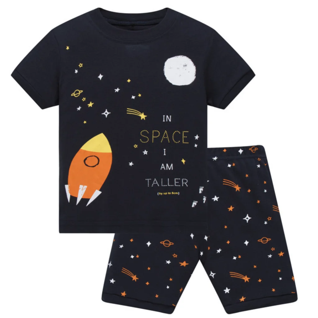 

Character Children's Pajamas Sets 2021 Summer Short Pyjamas Boys Pijama Suit Boys Sleepwear Nightgown 100% Cotton Hot Selling