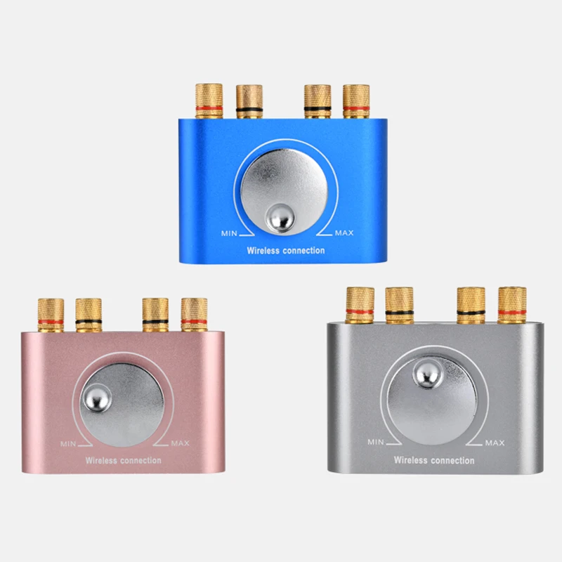 12V Digitale Mini Speaker Home Theater Versterker Met 3.5Mm Audio Plug Bluetooth-Compatibel Voor Laptop MP3 mobiele Telefoon