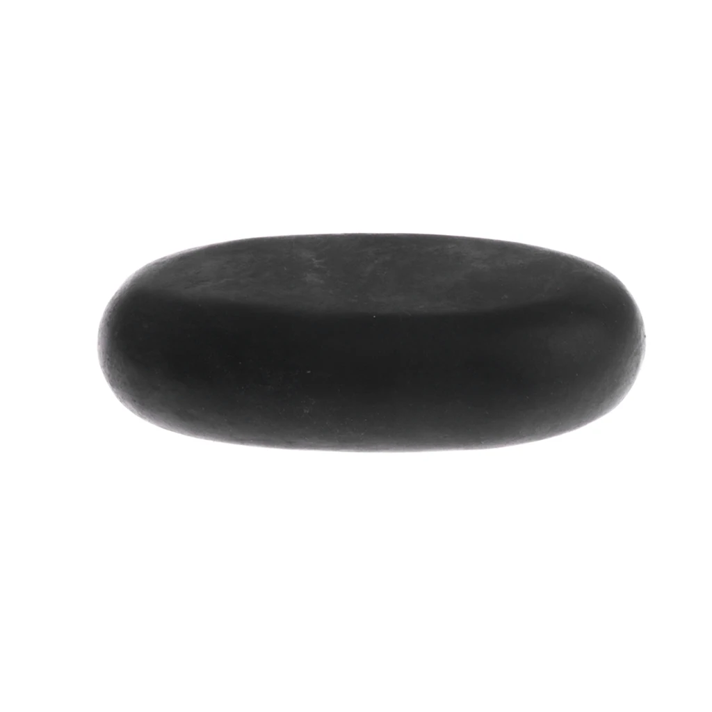 2 Piece Large Massage Stones Hot Spa Rock Basalt Volcanic Stones Lava Natural Stone, 11x7 cm