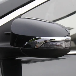 For Toyota Corolla Accessories 2014 2015 2016 2017 ABS Chrome Side Door Rear View Mirror Strip Cover trim Car Styling 2pcs