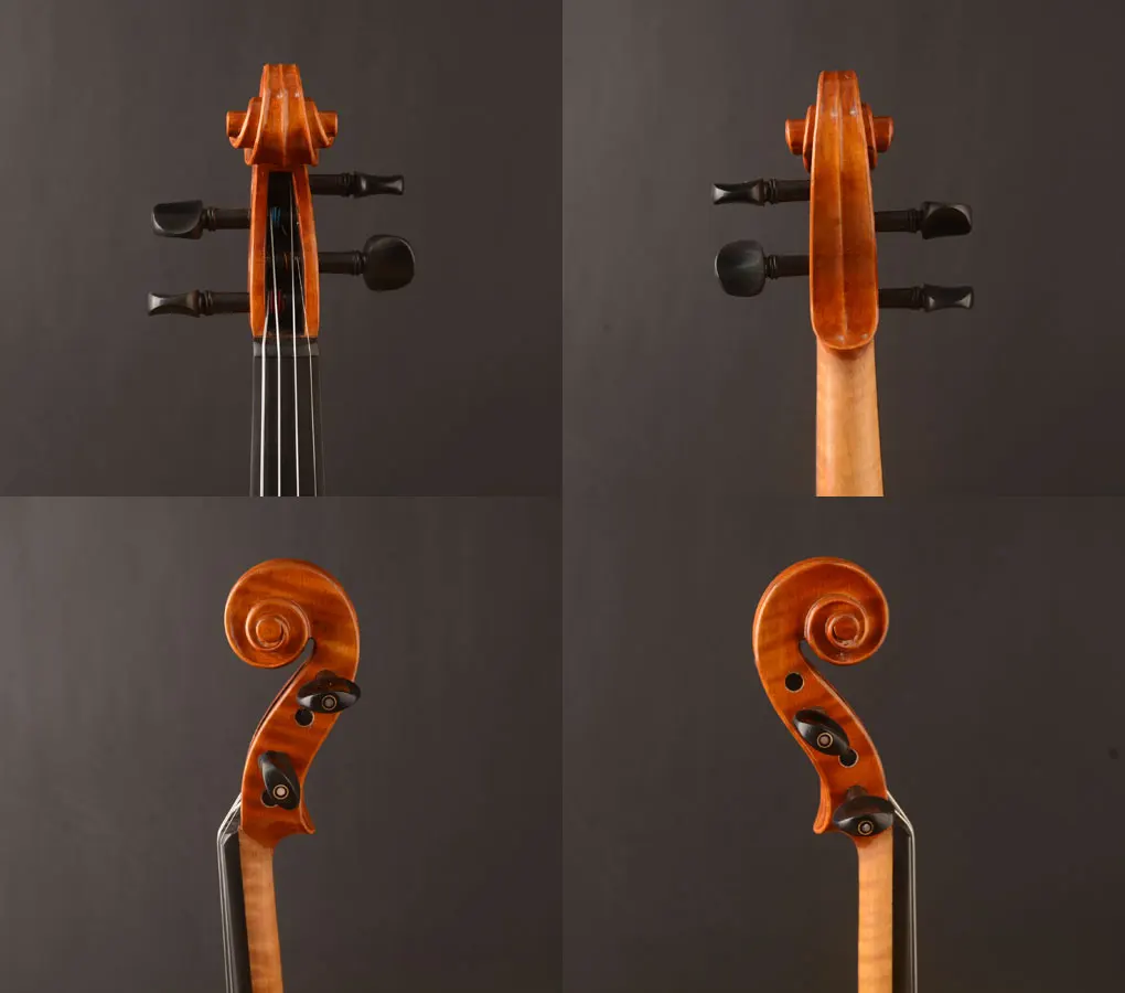 Best Model Flamed T20 Violins, Strad/Guarneri/