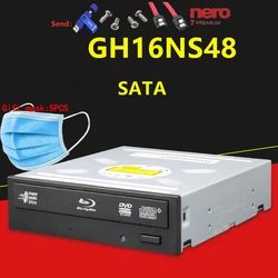 デスクトップ内蔵ブルーレイレコーダーbh16ns48dvdレコーディングbdドライブ、blurayディスクに適した3dbluray16xをサポート