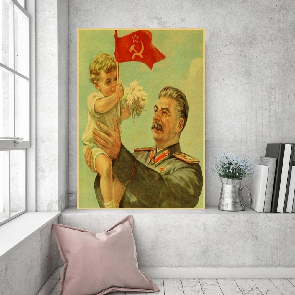 5D DIY Diamond Painting Russian Joseph Stalin Portrait USSR Drill Cross Stitch Mosaic Rhinestone Picture Embroidery Home Decor