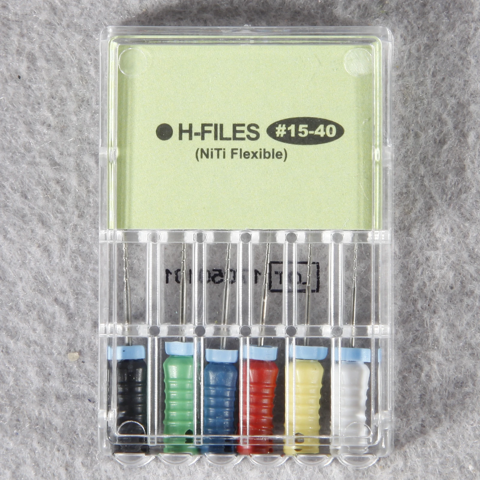 1-10Packs Dental Endo H-File 25mm #15-40 Hand Use Niti files Endodontic Instruments 6pcs /per pack