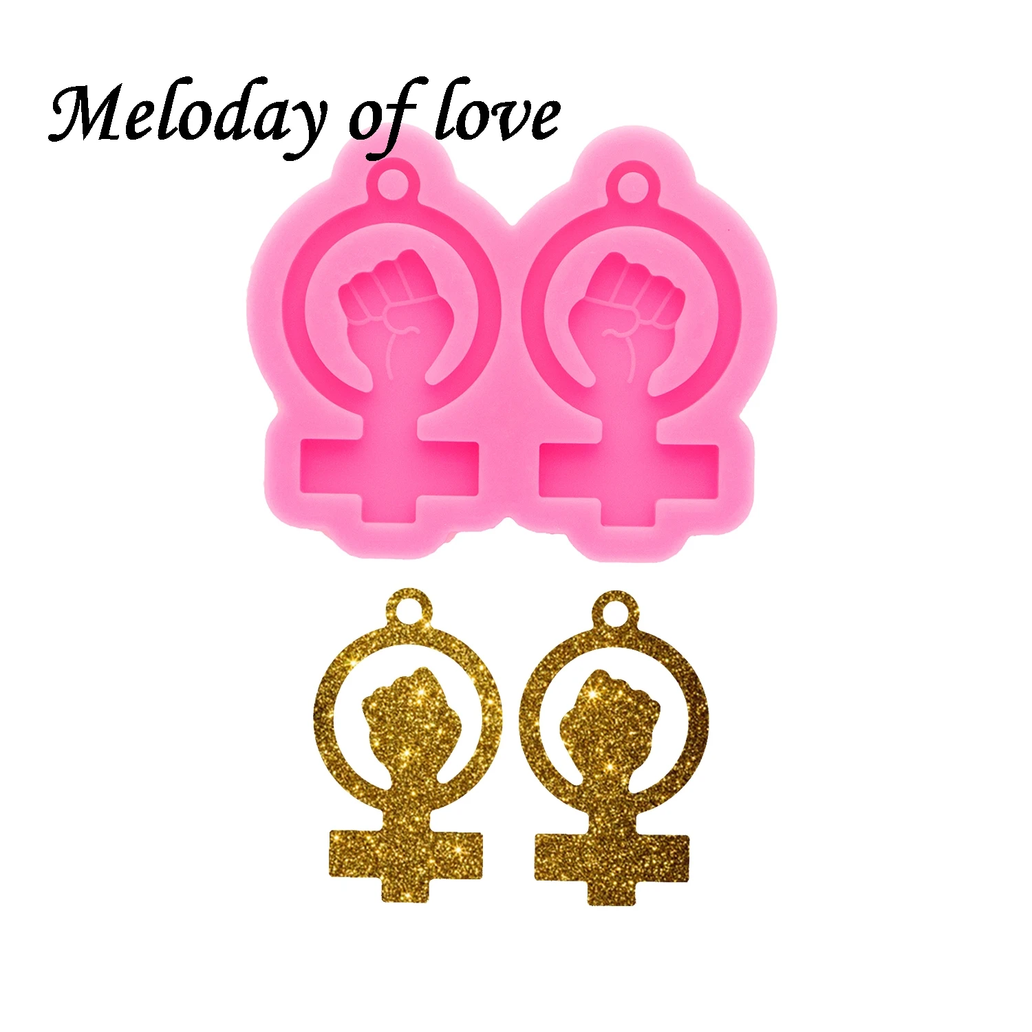 Glossy Blm Fist Ear…