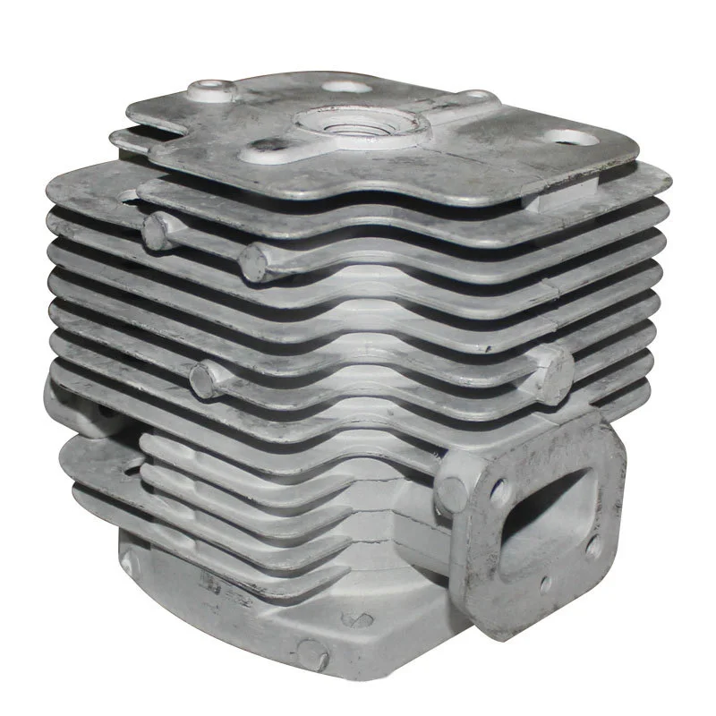 Kit pistone cilindro soffiante foglia 48mm adatto per spruzzatore motore benzina 1E48F 6300 Zylinder pistone anelli anelli clip