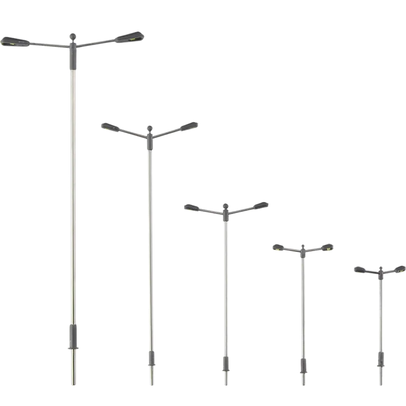 Kit de construction de réverbères miniatures, échelle l'inventaire 00-OO 3V, lumière LED, modèle de jauge, train l'inventaire, disposition de chemin de fer, lampadaire de rue, 10 pièces