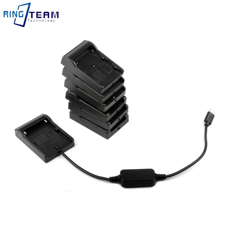 

Battery Base FZ100 To TYPE-C Charging Cable Is Suitable LP-E6 FW50 Digital Camera F970 Camera BP911 For Charging Mobile Phones