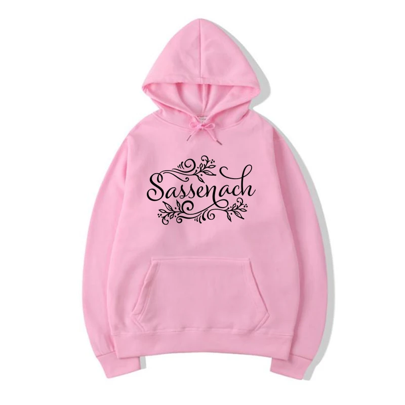 Women Sassenach Hoodie Outlander Book Series Hooded Pullover Jamie Fraser Tv Show Sweatshirts Kawaii Vintage Tops Fans Gift