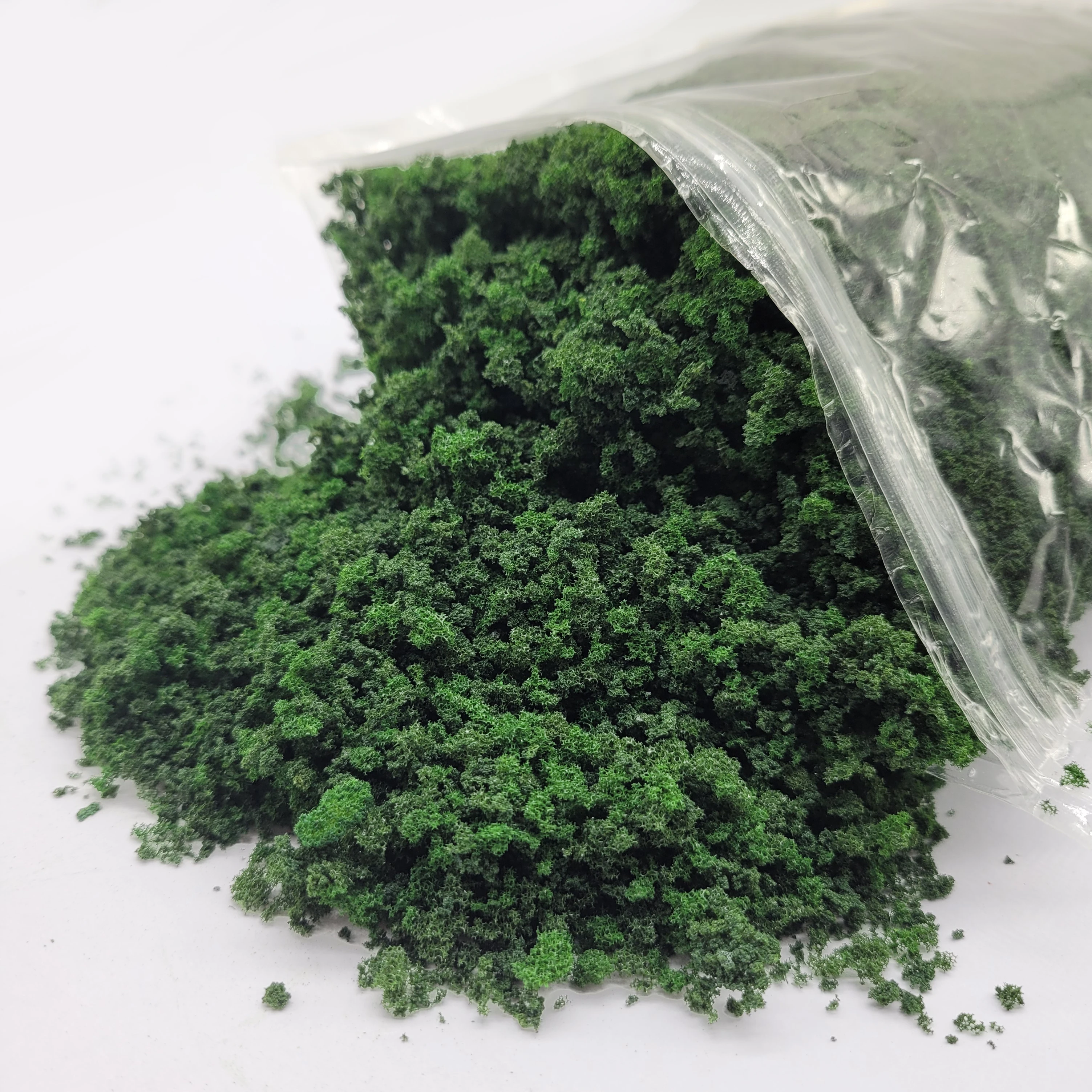 100g 3-5mm Coarse Ground Foam for Making Tree Foliage Grass Tufts Model Building Materials Miniature Tree Models Diy Layout