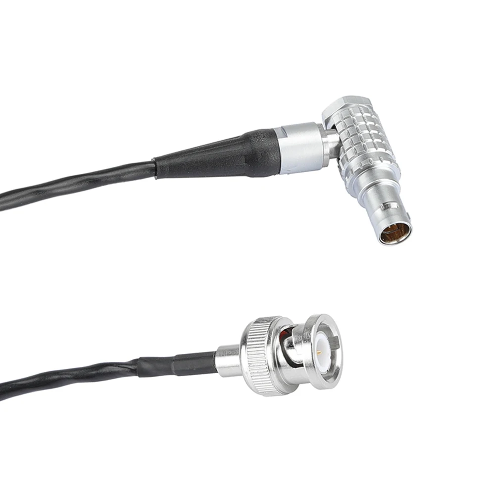 CAMVATE Standard rosso Komodo Timecode cavo dritto BNC maschio a EXT ad angolo retto 9 Pin maschio per dispositivi audio ZAXCOM (53cm di lunghezza)