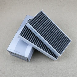 64316835406 Cabin Filter For Bmw F45 F46 214d 216i 218i 220i 225i/F48 X1/F39 X2 2013 2014 2015 2016 2017 2018 2019 Carbon 643168