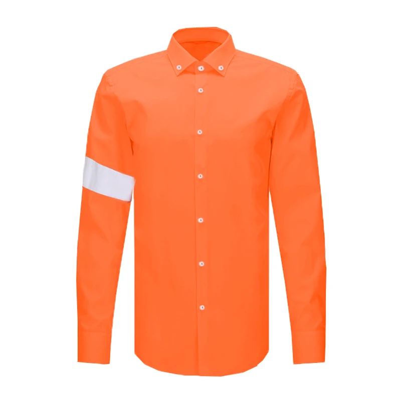 Costume de danse moderne pour hommes, vestes en jean, Michael Jackson, histoire, Billie, orange, blanc, noir, vêtements de cosplay 303