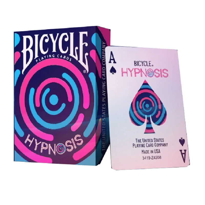 

Bicycle Hypnosis v2 Playing Cards USPCC Cardistry Deck Poker Size Magic Card Games Magic Tricks Props for Magician