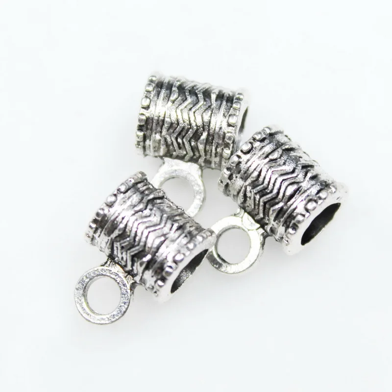 Wholesale 100pcs Lot Mix 10 Styles Macroporous Bead Charms Diy Bracelets & Bangles Pendant Jewelry Accessories