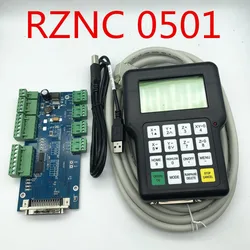 RZNC 0501 DSP Controller 3 Axis 0501 System For Cnc Router DSP0501 HKNC 0501HDDC Handle Remote English Version Manual NEWCARVE